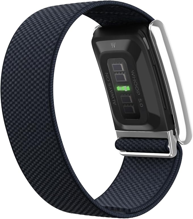 WHOOP SuperKnit Luxe – Compatible with 5.0/MG – ECG Compatible, Performance Accessory for Health & Fitness Wearable – Premium Metals