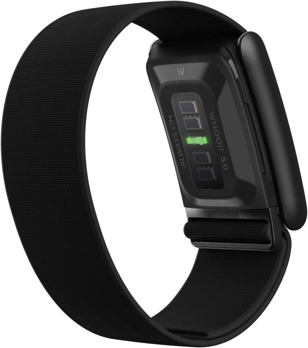 WHOOP ONE 5.0 Activity Tracker - 12 Month Membership - Health and Fitness Tracker, Sleep Tracking, Personalized Coaching